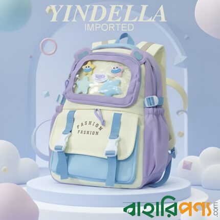 YINDELLA Girls School Bag (Purple)